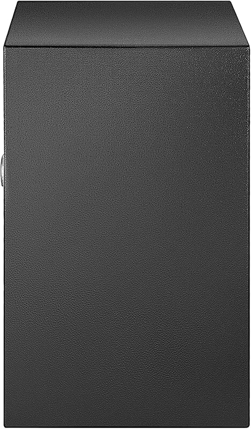 VEVOR Safe Box, 2.1 CU.FT Fingerprint Safe Box for Money w/ 2 Keys & Digital Keypad, Q235 Steel Fireproof Safe Box for Storing Cash, Jewelry, Pistols, Documents, Watches in Home & Office & Hotel
