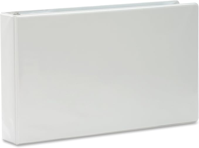 Business Source Tabloid-Size Round Ring Reference Binder - 2" Binder Capacity - Tabloid - 11" x 17"