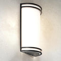 ASD Indoor LED Wall Sconce Lights - 14 Inch 20W Black Modern LED Wall Sconces Hardwired - ETL Dimmable 3000K 4000K 5000K Adjustable Sconce Light Fixture for Bedroom, Hallway