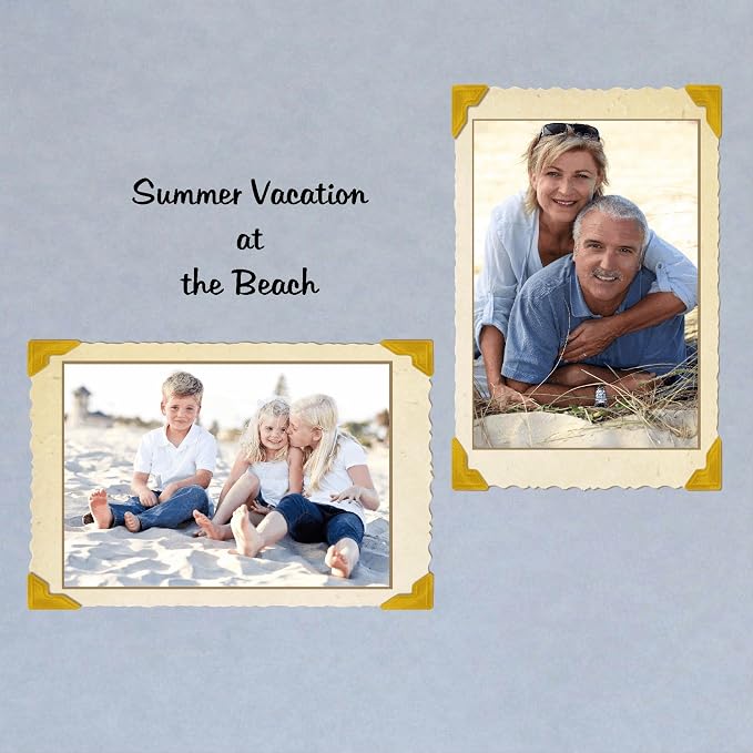 50 Blue Parchment 65lb Cover Weight Paper - 4" X 4" (4X4 Inches) Square Photo|Card|Frame Size - Printable Cardstock Colored Sheets Old Parchment Semblance