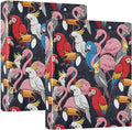 3 Ring Binder 1.5 in Recipe Binders Jungle Bird | Decorative Client Records with Clip 3 Clear Interior Pockets for 200 Sheets Letter-Size(11" x 8.5") Paper PVC Cover Folder