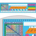 Really Good Stuff Zaner-Bloser Vinyl Desktop Nameplates, 24-Pack