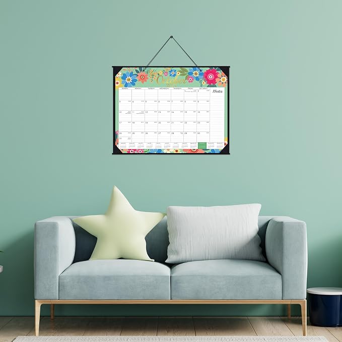 2027 Calendar - 2027 Desk Calendar Large, JAN. 2027 - DEC. 2027 | Large Desk Calendar 2027, 22" x 17", Desktop Calendar with Corner Protectors, Desk Pad, To-Do List, Note for Daily Use - Blue