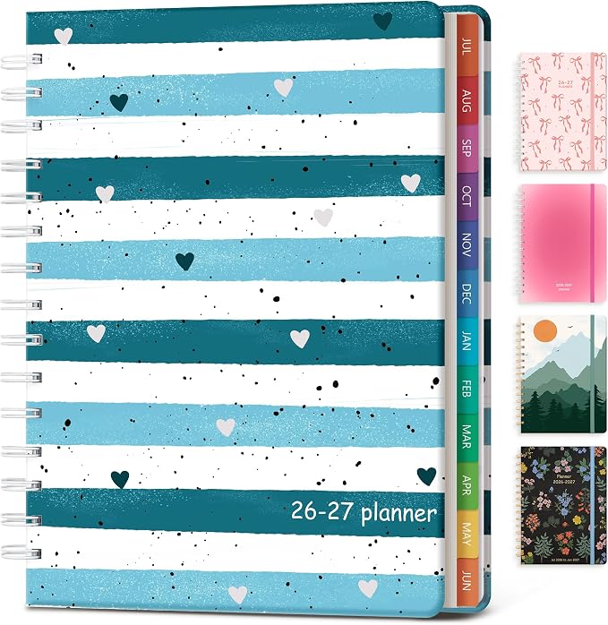 Planner 2026-2027 Weekly & Monthly Academic Planner, 6" x 8.3"