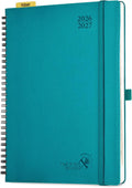 POPRUN Weekly Planner 2026-2027, 8.5" x 10.5" Academic Year Calendar Book