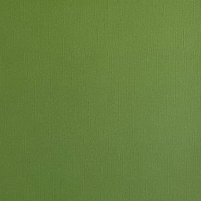 Forest Moss—12x12 Textured Cardstock | 80lb Textured Green Scrapbook Paper | Premium Cardstock for Cricut Cutting | 25 Sheets