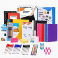 Enday Back to School Supplies High School Kit for Kids with Folders, Notebooks, Pencils, Pens & More Back to School Supplies Kit School Supply Bundle for Classroom Essentials