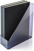 Officemate Recycled Magazine File, Smoke Gray (21510)