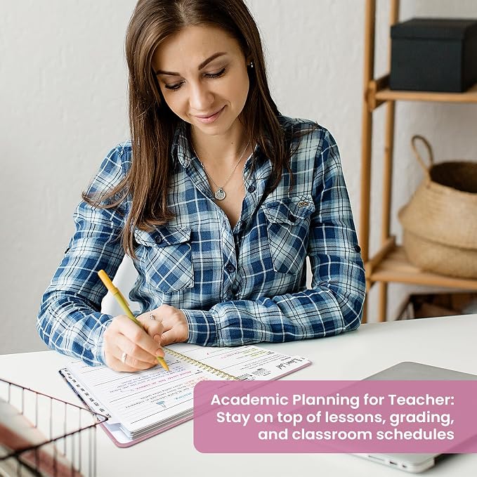 Academic Planner 2026-2027, Jul 2026-Jun 2027 Monthly & Weekly Planner