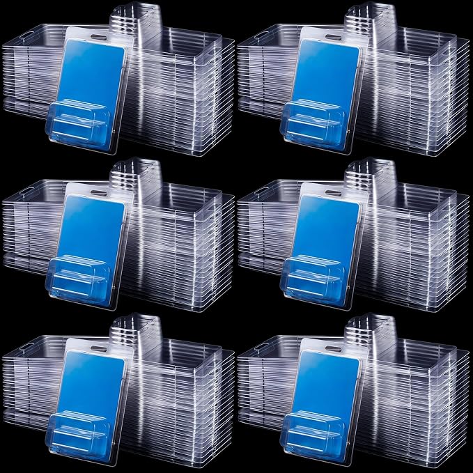 Wesiti 150 Pcs Protector Case Compatible with Hot Wheels Plastic Model Car Clamshell Cases Display Clear Protective Car Blister Pack Covers for Storage, 7.5 x 5 x 2 Inch