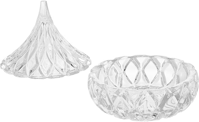 Godinger Hershey Candy Dish, Chocolate Dish, Crystal Decor (Clear) Living Room & Dining Room Décor medium (Pack of 6)