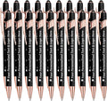 STREADVE Personalized Custom Pens 20 Engraved Writing Pen with Name Logo, Customized Promotional Items Stylus Pen Gifts for Men Women Realtor Nurse Wedding Business, Black