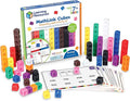 Learning Resources MathLink Cubes Elementary Math Activity Set - | Math Manipulatives, Color Linking Cubes for Kids, Number Cube Toys, Classroom Counting Activity, Stem Learning Activities