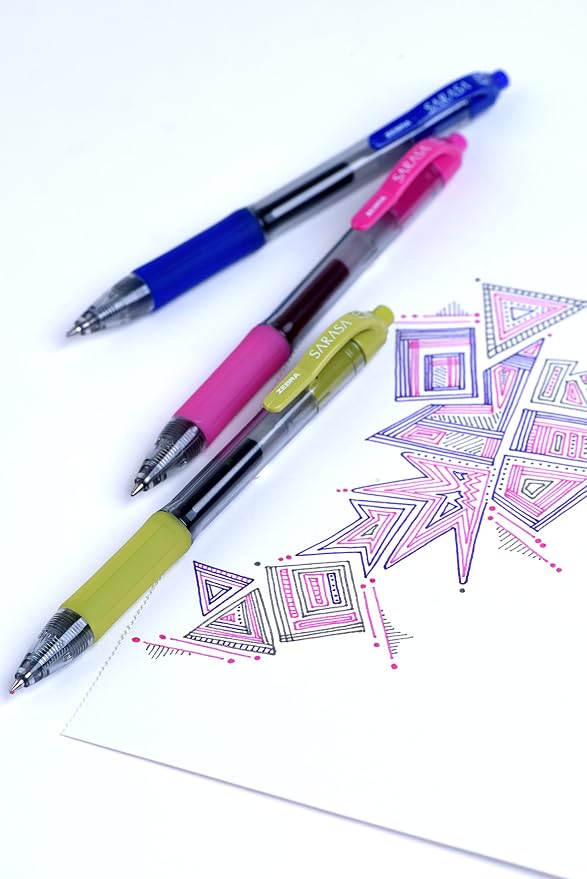 Zebra Pen LV-Refill for Gel Ink Pens, Medium Point, 0.7mm, Blue Ink, 2 Count (Pack of 2)