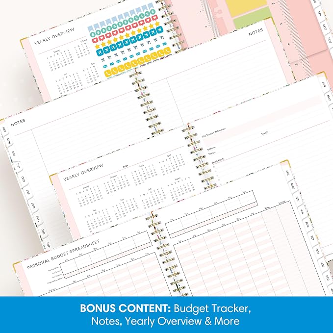 Blue Sky 2026-2027 Weekly & Monthly Academic Planner, 8.5"x11", Londonberry