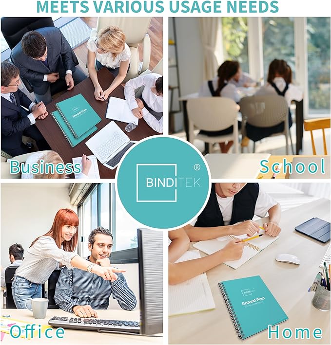 Binditek 5 Mil PET Binding Covers, 8.5 x 11 Inches, Ultra Clear, 100 Pack | Plastic PET Binding Covers, Letter Size, Ultra Clear, Square Corners, Unpunched, Ideal for Business Reports and Proposals