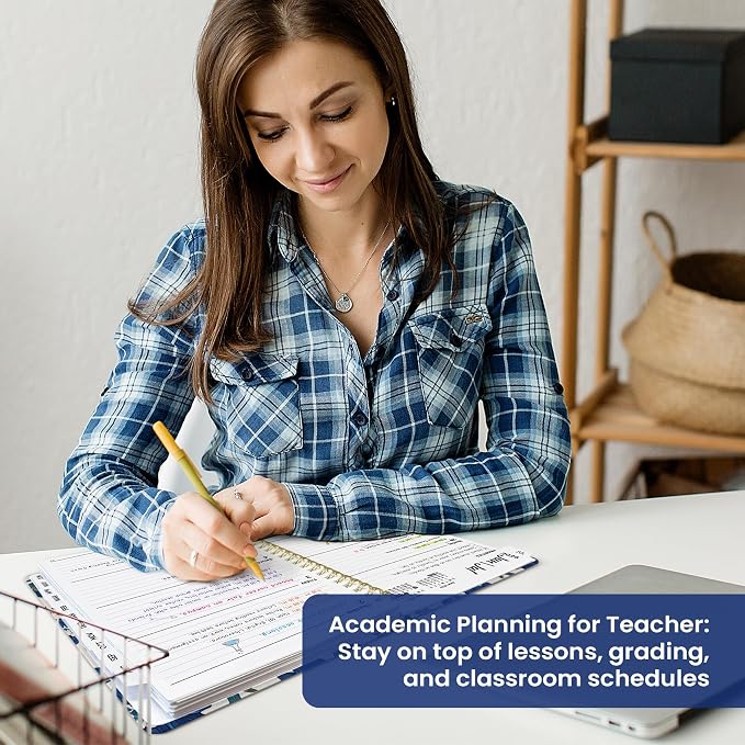 Academic Planner 2026-2027, Jul 2026-Jun 2027 Monthly & Weekly Planner