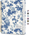 ZOTIA Academic Planner 2026-2027, Monthly & Weekly Jul 2026-Jun 2027 | Porcelain Rose, 6.3" x 8.5" Calendar Planner for Women, Hardcover Pretty Organizer for Women, School Office Home Supplies
