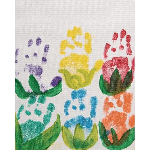 Colorations Classic Primary Colors Jumbo Washable Stamp Pads Washable Ink Pack of 6 (6"L x 7"W) - Classroom Stamping for Kids With Lid | 6" L x 7" W, Includes Lids, Washable Ink for Kids' Classroom Stamping