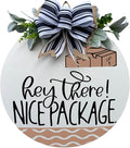Wood front door sign Wood sign Home decor Welcome sign Sign for front door House warming gift Wedding gift (Nice Package, 15" Width)