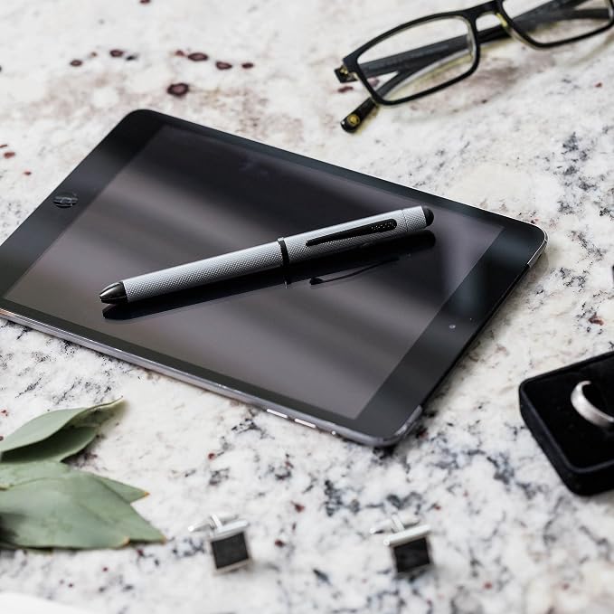 Cross Tech3+ Satin Black Multifunction Pen, Black Ink, Corporate Gift