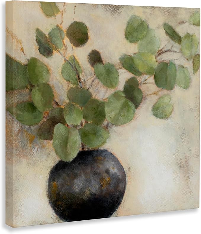 Stupell Industries Green Potted Eucalyptus, 36 x 36 Inch Canvas Wall Art | Stupell Industries · By Lanie Loreth · Ready to hang · High quality inks · Made in USA