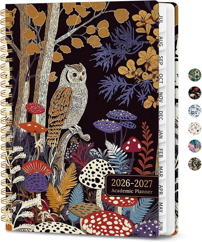ZOTIA Planner 2026-2027, Jul 2026-Jun 2027 Weekly & Monthly Calendar