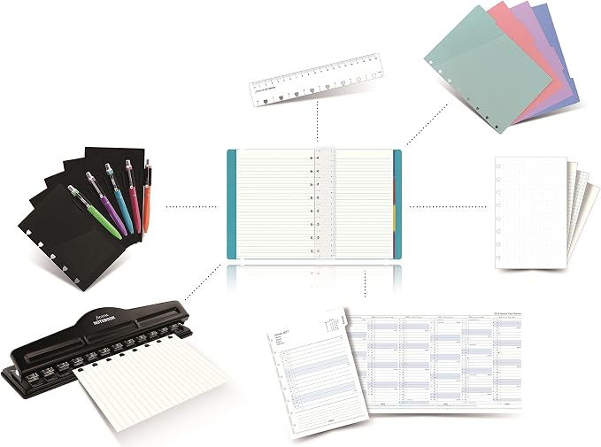 REDB115008U - Filofax A5 Size Notebook - A5