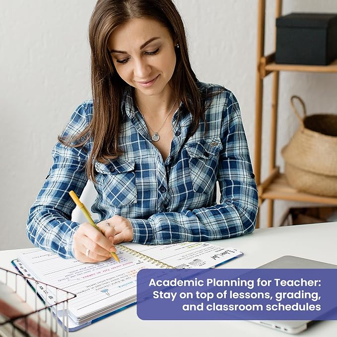 Academic Planner 2026-2027, Jul 2026-Jun 2027 Monthly & Weekly Planner