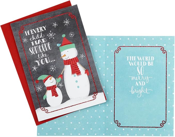 Hallmark Christmas Cards Assortment for Teachers or Babysitters from Children (10 Cards with Envelopes) (2299XXM3012)