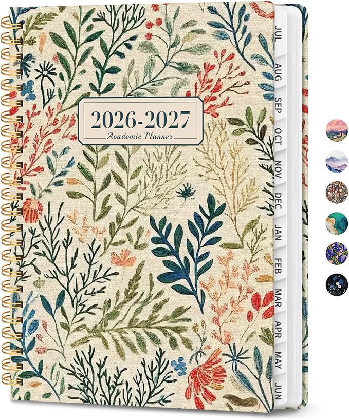 ZOTIA Planner 2026-2027 Weekly & Monthly Calendar Planner Jul 2026-Jun 2027