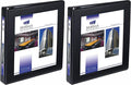 Avery Heavy-Duty Framed View 3-Ring Binder, 1" EZD Rings, 1 Black Binder (68054) (Pack of 2)