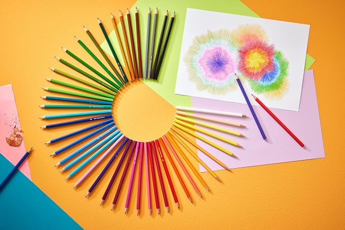 Faber-Castell Classic Colored Pencils Tin Set, 36 Vibrant Colors In Sturdy Metal Case - Premium Children's Art Products