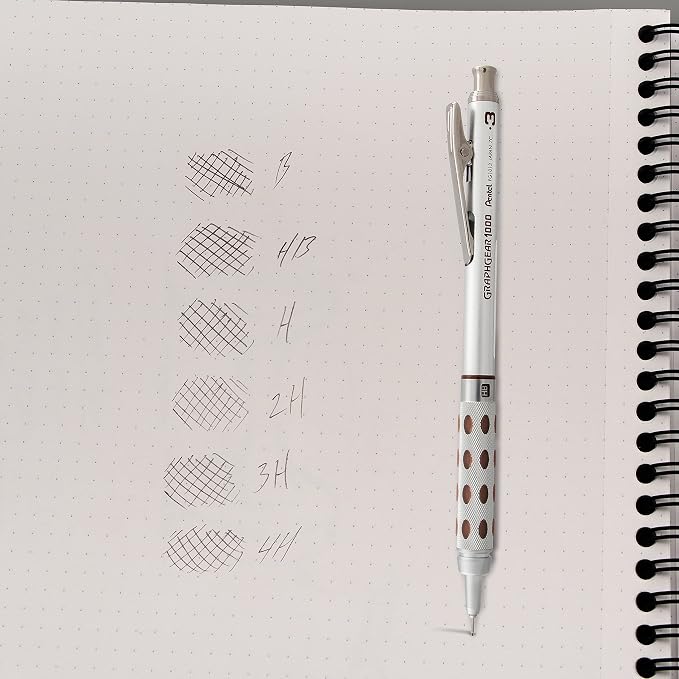 Pentel Super Hi-Polymer Lead, 0.3mm, Extra Fine, 3H, 12 Pcs/Tube, Box of 12 (300-3H)