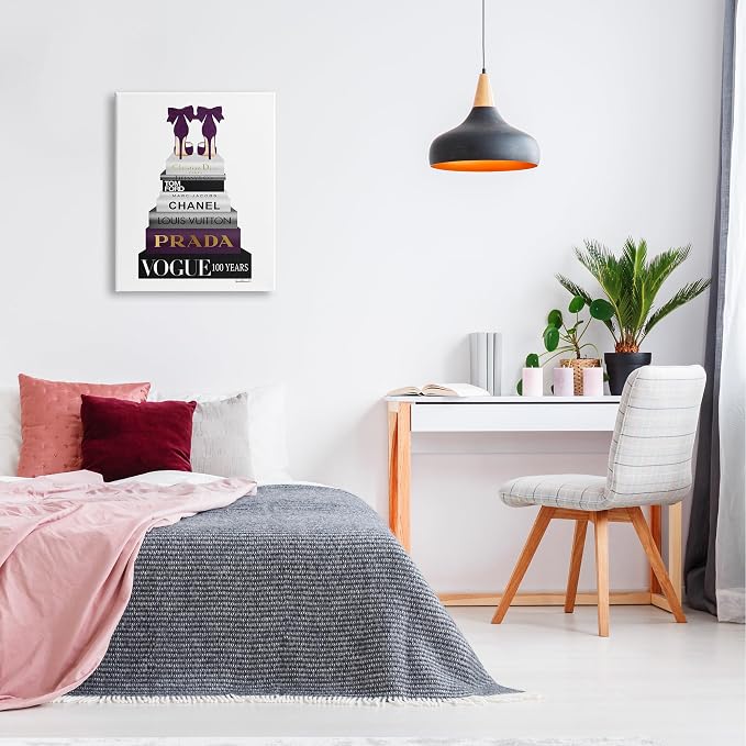 Stupell Industries Fashion Designer Shoes, 24 x 30 Inch Canvas Wall Art | Stupell Industries · By Amanda Greenwood · High quality inks · Ready to hang · Made in USA