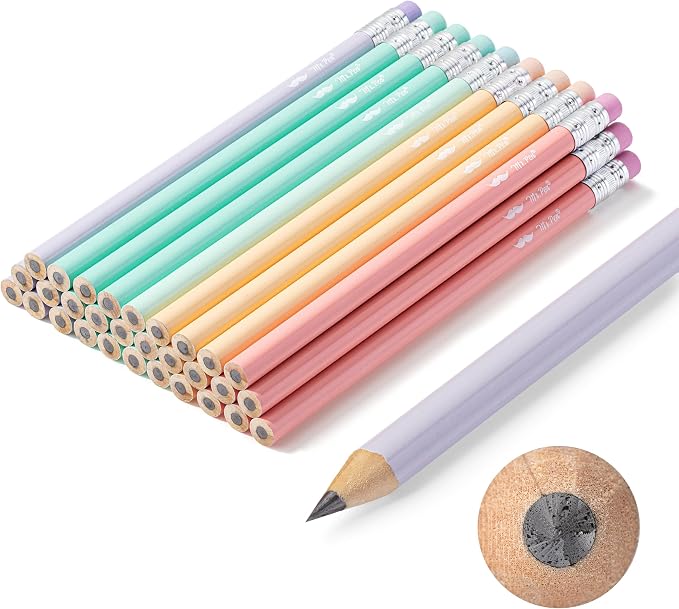 Mr. Pen- Jumbo Pencils, 30 Pack, Colorful Barrels