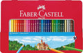 Faber-Castell Classic Colored Pencils Tin Set, 48 Vibrant Colors In Sturdy Metal Case | Back to School Supplies