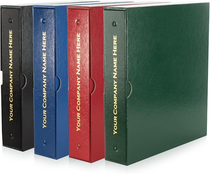 Not for Profit Corporate Kit (Blue) - Binder, Slipcase, Membership Certificates, & Customizable Index Tabs