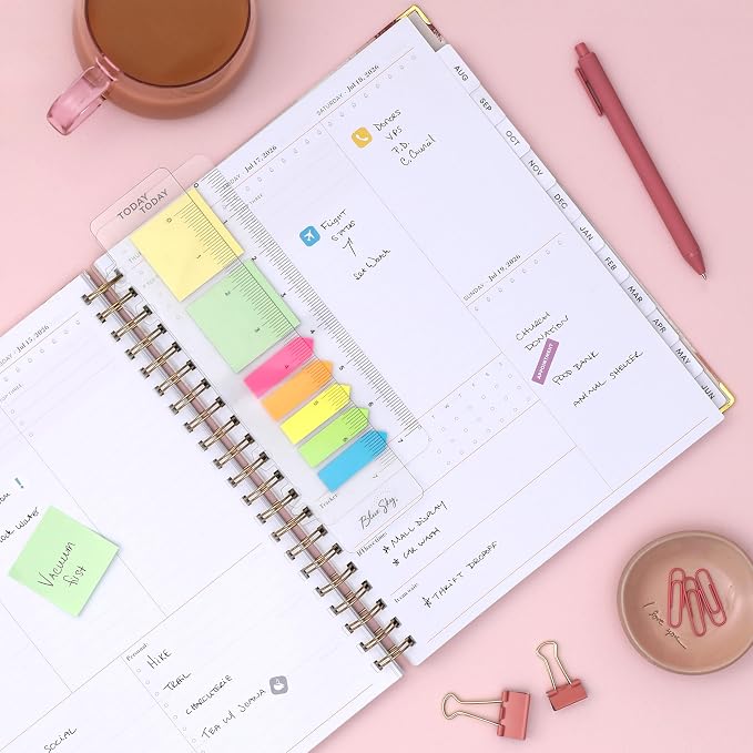 Blue Sky 2026-2027 Weekly & Monthly Academic Planner, 8.5"x11", Henri