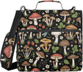 Zipper Binder Bag 3 Ring File Folder Portfolio Organizer Zippered Binder Bags with Strap Fits Laptop Women Men