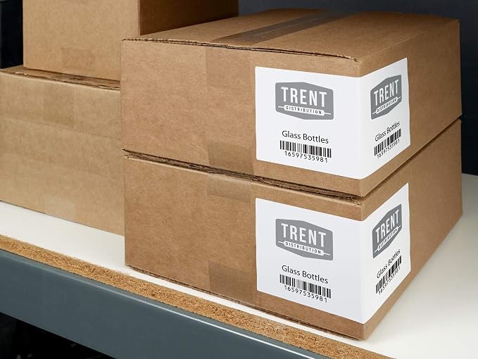 Avery® Durable White Cover Up ID Labels for Laser Printers, 3.25 x 8.375, Pack of 150 (61531)