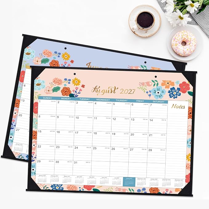 2027 Calendar - 2027 Desk Calendar, 22" x 17", Jan. 2027 - Dec. 2027