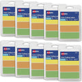 Avery Removable Color-Coding Stickers, 72 Per Pack, 10 Packs Assorted Colors, 720 Total (06722)