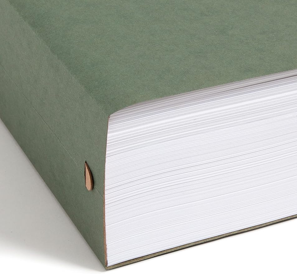 Smead Supplies Extra Capacity Hanging File Folders, 25 Reinforced Hang Folders, Heavy Duty 3 Inch Expansion, Designed for Bulky Files and Charts, Letter Size, Standard Green, 25 Pack (64279)