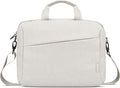 Lenovo 16" Laptop Bag T210 (ECO), Water-Resistant Laptop Sleeve Case with EVA Protective Padding, Dual Compartments, Travel Strap, Eco-Friendly Recycled Material, Fits Up to 16-Inch Laptops, Beige
