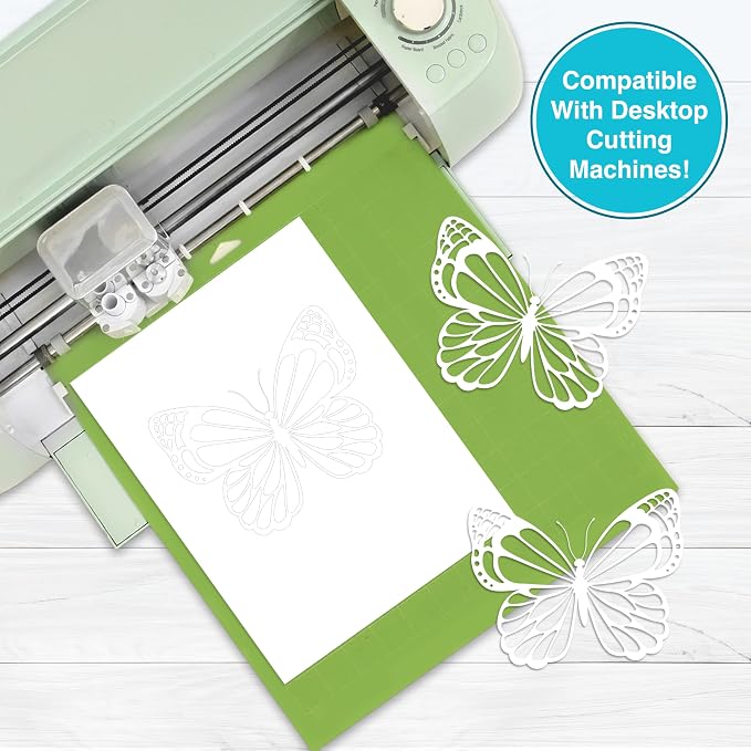 PrintWorks White Cardstock 8.5" x 11" - 67 lb/147 gsm Vellum Bristol - 100 Sheets - Made in the USA - SFI® Certified - 92 Bright - Card Stock Printer Paper for School, Craft, & Office Use (00540)