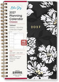 Blue Sky 2027 Weekly & Monthly Planner Calendar, 5"x8", Baccara Dark