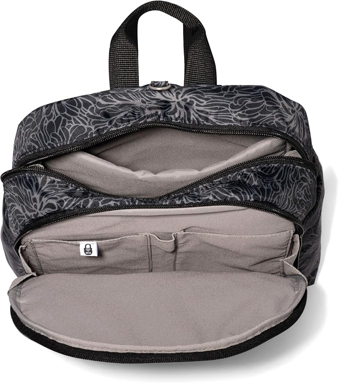 Securtex Anti-Theft Getaway Backpack - 9.4"x13"x5" Travel Safe Bag w/Locking Zippers, Slash-Resistant, RFID