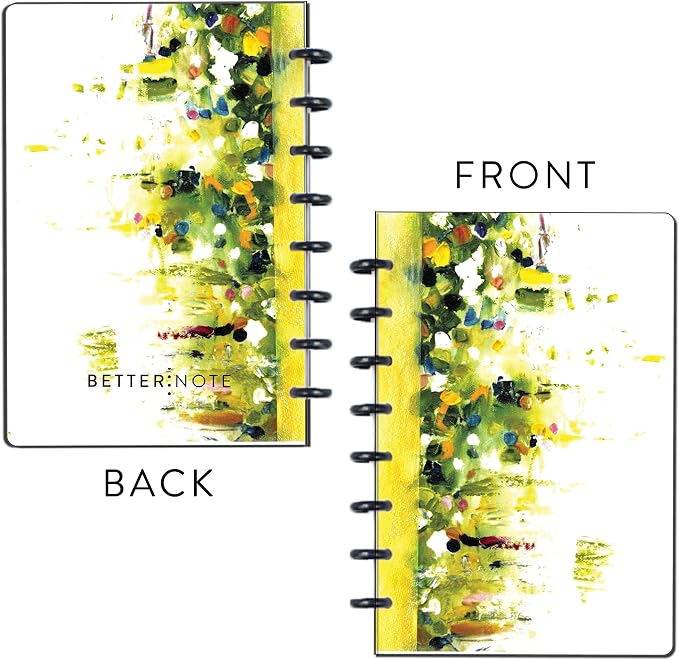 BetterNote COVER 8-Disc Planner Lightweight Durable SMALL Prana