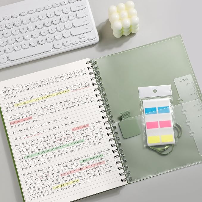 AHGXG Lined Journal Notebook, 300 Pages, A4 (8.5" x 11")